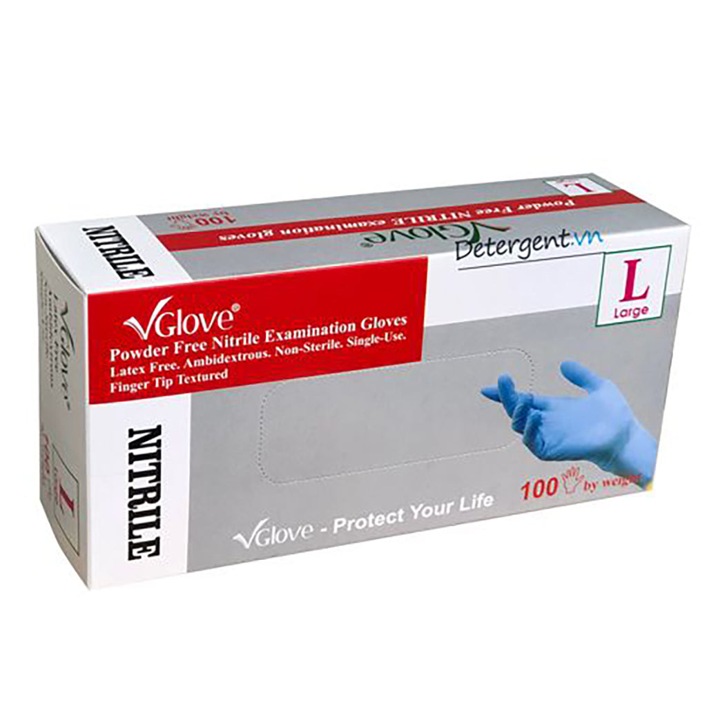 VGlove Nitrile Powder Free Exam Gloves