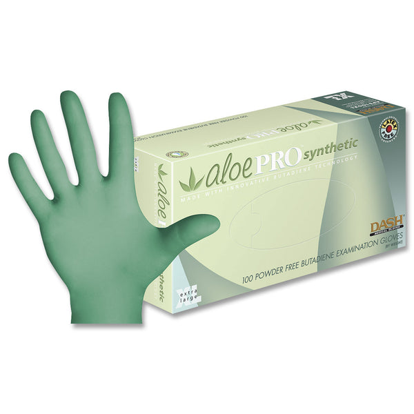 Dash AloePro Green Synthetic Gloves PF