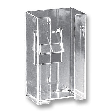 Glove Box Holder - Single Vertical - Clear