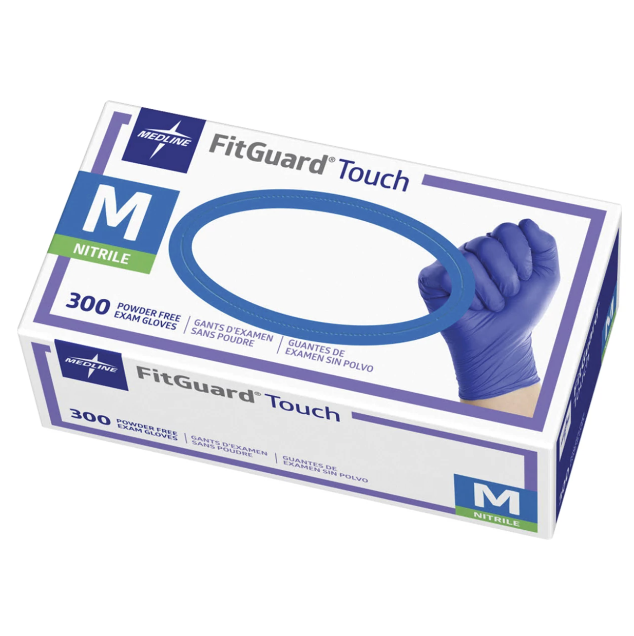 FitGuard Touch Powder Free Dark Blue Nitrile